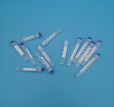 Cina la metropolitana del campione del siero 1.5ml ha messo la metropolitana normale sterilizzata degli ED blu in vendita