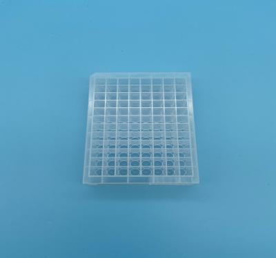 China Rundboden transparente wohle quadratische wohle Tiefbrunnen-Platte Qpcr 96 zu verkaufen