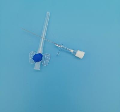 China 22G Einmalverwendung IV-Kannula Bule Einweg-Intravenous Needle Hygiene zu verkaufen