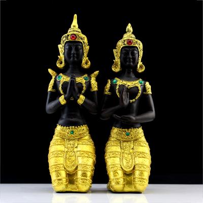 China China Fengming Promotional Buddhism Indoor Decoration Open Resin Female Buddha Statue For Gifts for sale