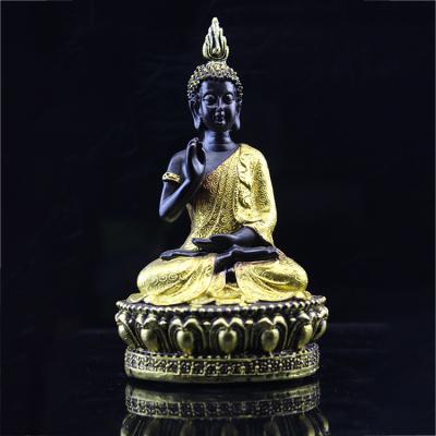 China China Fengming Customized Home Decor Art Crafts 0.70 Kg Buddhism Figurine Resin Buddha Statue For Temple for sale