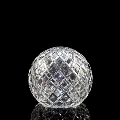 China Liuli High Quality Half Of Antique Lampshade Rings Around Glass Antique Crystal for sale