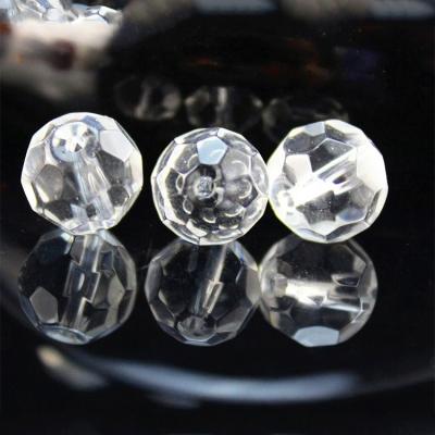 China Wholesale Decorative Round Natural Crystal Beads Beaded Curtains 6mm Glass Beads From China for sale