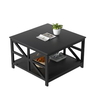 China Adjustable (height) New Design Good Quality Sleek And Minimalist Modern Coffee Table Industrial Style Living Spaces for sale