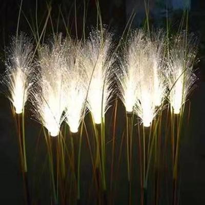 China Balcony Solar Reed Shaped Led Light Outdoor Solar LED Lawn Lights Waterproof Garden Decoration Light for sale