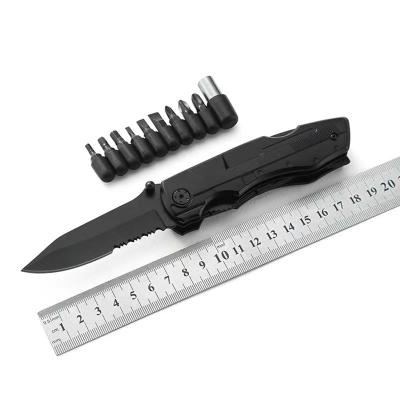 China Multi Functional High Quality 6 In 1 Outdoor Camping Survival Multi Tool Pliers Folding Multi Tool Knife for sale