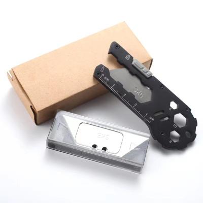 China Easy Carry Stainless Steel Multi Function Knife Box Cutter Excellent Quality Professional Design Mini for sale