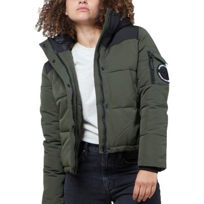 China Women Striper Jacket Hooded Crop Stripper Jacket Women Viable Windproof Bomber Jacket for sale