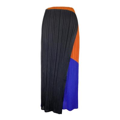 China High-waisted skirt 100% polyester anti-static fabric wholesale plus size dress skirt pleated skirt for sale