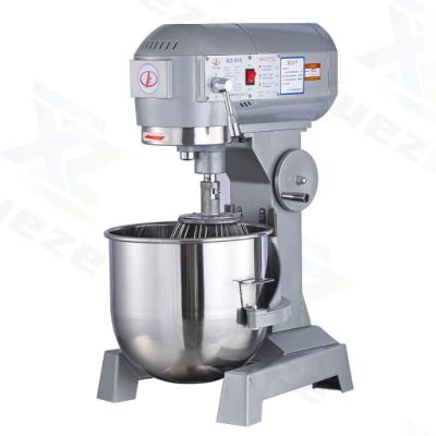 China Bread/cakes/egg/chopped commercial mixer 10L 20L 30L 50L 60 L bread dough mixer meat dough mixer commercial high safety performance cake mixer bread dough mixer for sale