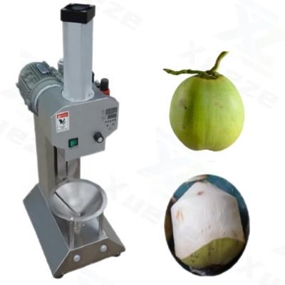 China 2023 New Style Fresh Coconut Peel Hard Shell Green Tender Automatic Coconut Peeler Machine for sale