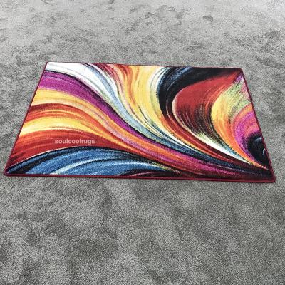 China Stain Resistant High Quality 3D Printing Non Slip Mat Custom Indoor Outdoor Floor Mat for sale