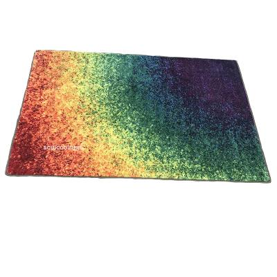 China Stain Resistant High Quality Mat Custom Printed Non Slip Indoor Outdoor Floor Mat for sale