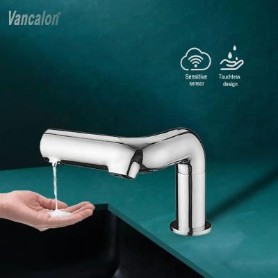 China Soap Dispenser Double CE Certified Bathroom 2 In 1 Faucet Soap Automatic Soap Dispenser Touch Free Two In One Faucet For Soap And Water for sale