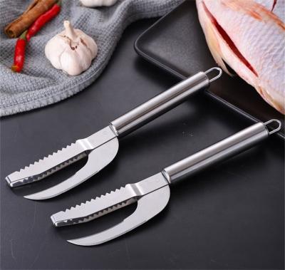 China Viable Factory Fish Scale Remover Direct Scrape The Scales Off A Fish Fish Belly Knife for sale