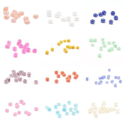 China 2mm Viable Charm Miyuki Beads Colorful Transparent Glass Seed Beads For Jewelry Making for sale