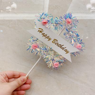 China Acrylic Cake Topper Feliz Cumpleanos Decorating Supplies Topper Cake Birthday Toppers Party Supplies Happy Birthday Party Suppies for sale