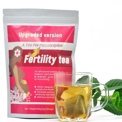 China Hot-selling Fertility Tea Overseas Female Fertility Tea Natural Herbs Regulate Hormones To Booster Women Pregnancy for sale