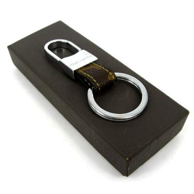 China Hot Selling Metal Leather Key Chain for sale