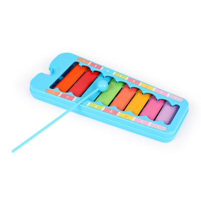 China Lovely Melody Xylophone Kids Musical Instrument 8 Keys Piano Blow Xylophone Educational Toy from BAOLI for sale