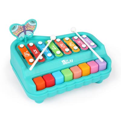 China Baby 8 Educational Toy Baoli Beautiful Melody Elephant Sound Xylophone Toy Music Instruments Xylophone for sale