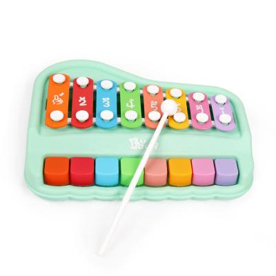 China Sound Xylophone Educational Toy Music Instruments Baoli Xylophone Lovely Melody Elephant Baby 8 for sale