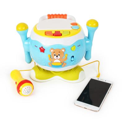 China BAOLI Electric Drums Set of Lovely Melody Little Musician Spinning Drum Musical Baby Battery Operated for sale