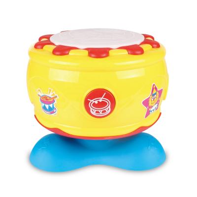 China BAOLI Mini Drum King Baby Educational Cartoon Music Hand Toy Electric Drum Battery Operated Drum for sale