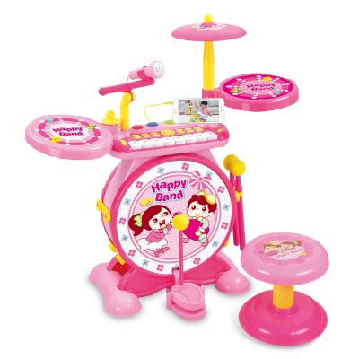 China Multifunctional Battery Operated Kids Toy Electronic Drum Jazz Drum Musical Toy Rock Instrument from BAOLI for sale