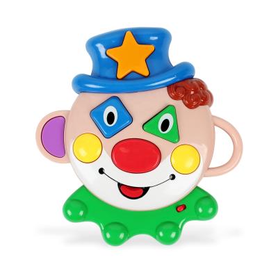 China Baby Story Machine Toy Funny Baby Early Learning Educational Plastic and Metal Clown Toy BAOLI for sale