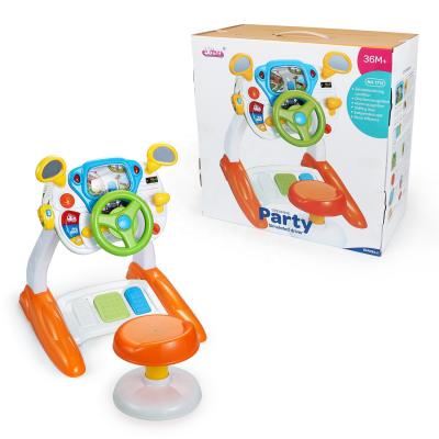 China Cognitive children's cabin children's simulation music park BAOLI Smart series capacity simulation steering wheel educational toys for sale