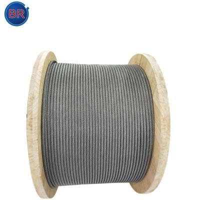 China Excellent construction quality professional high carbon steel wire rope for lift price for sale