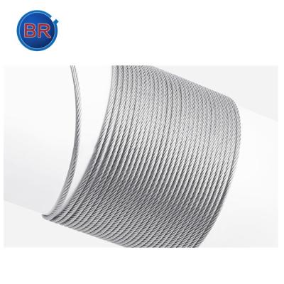 China Construction factory supplier cableway steel wire wear resistant rope with test certificate for sale