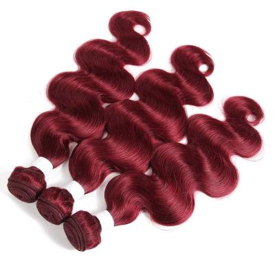 China Wholesale Curly Curl Cuticle Aligned Color Bundles Burgundy Hair Bundles 26 Inches Bone Straight Hair Bundles With Closure for sale