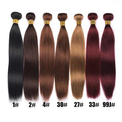 China Curly Curl Color Bundles Cuticle Aligned Virgin Hair Straight Human Hair Bundle 12A Grade Hair Bundles With Closure for sale