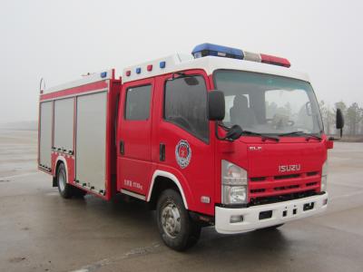 China ISUZU Foam Fire Truck ISO9001-certificering voor complexe terreinwegen Te koop