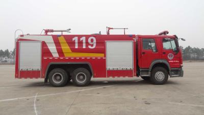 China coche de bomberos rápido del rescate de 6x4 276kw, función múltiple diesel del camión de rescate de la emergencia en venta