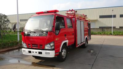 China Coche de bomberos del polvo seco del rescate de la emergencia de ISUZU con la combinación de la espuma en venta