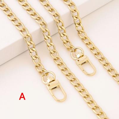 China 100/110/120CM Nickel Free Metal Chain Cross - Body Bag Replacement Shoulder Strap Gold Decoration Metal Crossbody Wallet Chain for sale