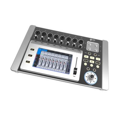 China Build-in-DSP Professional iPad / Android Tablet Effectors Controlled 16 Channel Mixer Digital Audio Console for sale