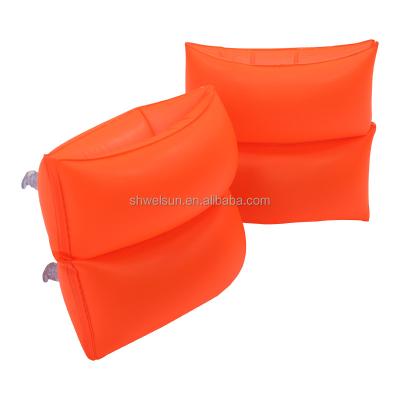 China Child New Design Thickened Inflatable Swimming Inflatable Neon Arm Bands Inflatable Armbands for Kids for sale