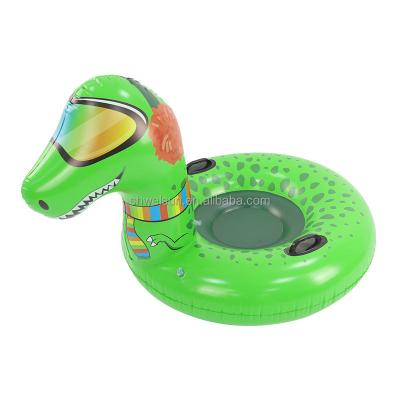 China Outdoor Play 2022 Factory Wholesaled Customization OEM Inflatable Snow Toys Skiing Dinosaur Snow Ring Inflatable Sledge for sale