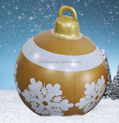 China Christmas Home Deoration BSCI Factory New Designer Decoration Christmas Inflatable Ball for sale