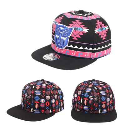 China New Guam Ethnic Holiday COMMON Fashion Design Unisex Surfing Flat Snapback Caps Custom Printed Hats for sale