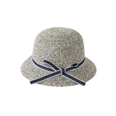 China 2022 New Design Eco-Friendly Custom Designer Ladies Bucket Hat Beach Straw Hat for sale