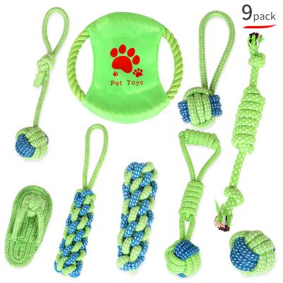 China Viable Wholesale Pet Chew Rope Toy, Cotton Rope Dog, Dog Teether Toy Set for sale