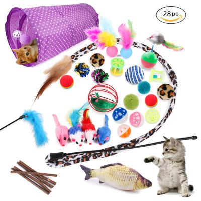 China Viable Cat Feather Puzzle Magic Wand, Interactive Cat Stick Toys for Cat Puppy for sale