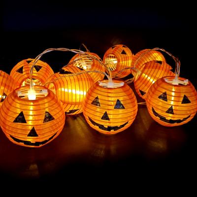 China Christmas Halloween Pumpkin Light LED Lights Outdoor Festival Bar String Strip DIY Decoration Horror Party Hanging Home Supplies for sale