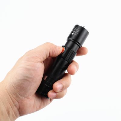 China Mini Flashlight USB Rechargeable Camping Handheld Pocket Pen Light Ultra Bright High Lumens for sale