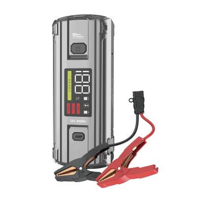 China Eingang PD 65W Grüner Hüter UltraSafe Hochentladung 3000A Batterie Sprungstarter für Fahrzeuge LKW Auto zu verkaufen